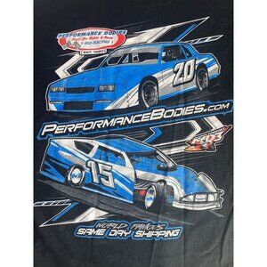 Performance Bodies Racing Graphic T-Shirt XL Black Cotton